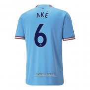 Camiseta Manchester City Jugador Ake Primera 2022/2023