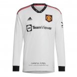 Camiseta Manchester United Segunda Manga Larga 2022/2023