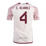 Camiseta Mexico Jugador E.Alvarez Segunda 2022