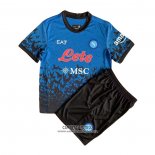 Camiseta Napoli Halloween Nino 2022/2023