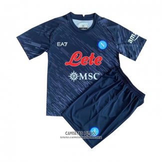 Camiseta Napoli Tercera Nino 2022/2023