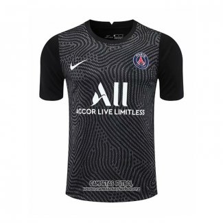 Camiseta Paris Saint-Germain Portero 2020/2021 Negro