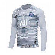Camiseta Paris Saint-Germain Portero Manga Larga 2020/2021 Gris