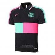 Camiseta Polo del Barcelona 2020/2021 Negro