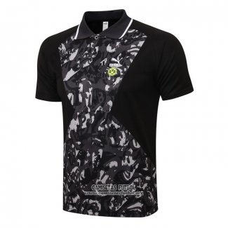 Camiseta Polo del Borussia Dortmund 2021/2022 Negro