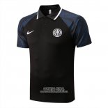 Camiseta Polo del Inter Milan 2022/2023 Negro