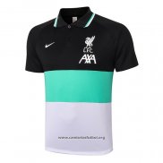 Camiseta Polo del Liverpool 2020/2021 Negro