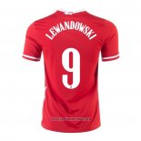 Camiseta Polonia Jugador Lewandowski Segunda 2020/2021