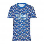 Camiseta Pre Partido del Arsenal 2021/2022 Azul