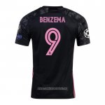 Camiseta Real Madrid Jugador Benzema Tercera 2020/2021