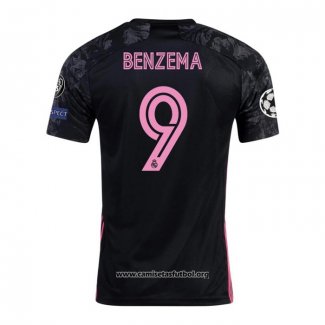 Camiseta Real Madrid Jugador Benzema Tercera 2020/2021