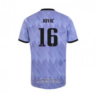 Camiseta Real Madrid Jugador Jovic Segunda 2022/2023