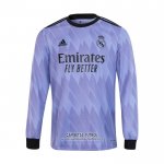 Camiseta Real Madrid Segunda Manga Larga 2022/2023