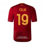 Camiseta Roma Jugador Celik Primera 2022/2023