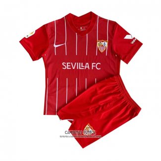 Camiseta Sevilla Segunda Nino 2021/2022