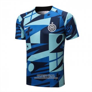 Camiseta de Entrenamiento Inter Milan 2022/2023 Azul