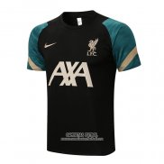 Camiseta de Entrenamiento Liverpool 2021/2022 Negro