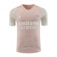 Camiseta de Entrenamiento Lyon 2023/2024 Rosa