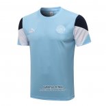 Camiseta de Entrenamiento Manchester City 2021/2022 Azul