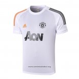 Camiseta de Entrenamiento Manchester United 2020/2021 Blanco