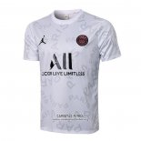 Camiseta de Entrenamiento Paris Saint-Germain Jordan 2021/2022 Blanco