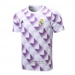 Camiseta de Entrenamiento Real Madrid 2022/2023 Blanco y Purpura