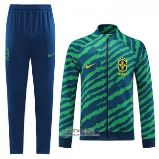 Chandal de Chaqueta del Brasil 2022/2023 Verde