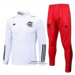 Chandal de Chaqueta del Flamengo 2023/2024 Blanco