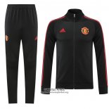 Chandal de Chaqueta del Manchester United 2022/2023 Negro