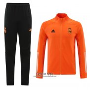 Chandal de Chaqueta del Real Madrid 2020/2021 Naranja