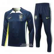 Chandal de Sudadera del Brasil 2023/2024 Azul