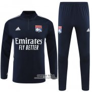 Chandal de Sudadera del Lyon 2022/2023 Azul