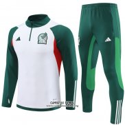 Chandal de Sudadera del Mexico 2023/2024 Blanco