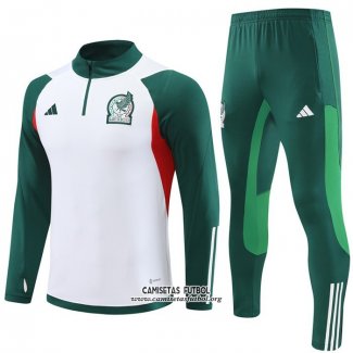 Chandal de Sudadera del Mexico 2023/2024 Blanco