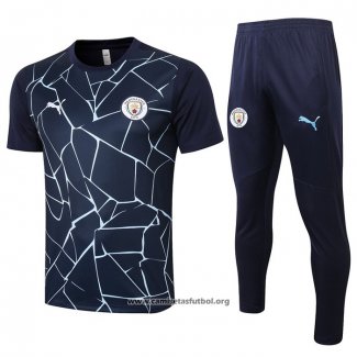 Chandal del Manchester City Manga Corta 2020/2021 Azul