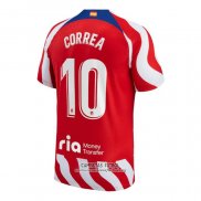 Camiseta Atletico Madrid Jugador Correa Primera 2022/2023