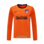 Camiseta Atletico Madrid Portero Manga Larga 2020/2021 Naranja