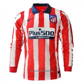 Camiseta Atletico Madrid Primera Manga Larga 2020/2021
