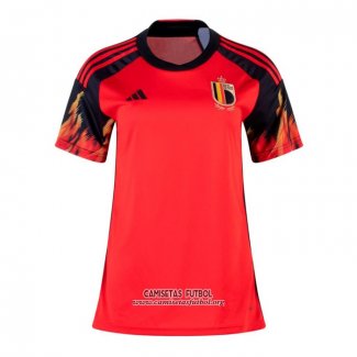 Camiseta Belgica Primera Mujer 2022