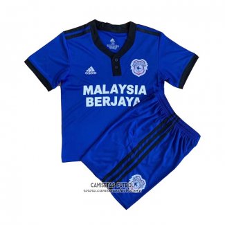 Camiseta Cardiff City Primera Nino 2021/2022