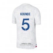 Camiseta Francia Jugador Kounde Segunda 2022