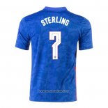 Camiseta Inglaterra Jugador Sterling Segunda 2020/2021
