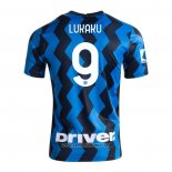 Camiseta Inter Milan Jugador Lukaku Primera 2020/2021