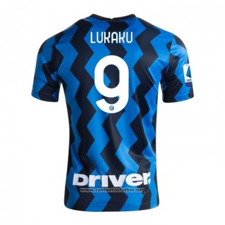 Camiseta Inter Milan Jugador Lukaku Primera 2020/2021