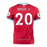Camiseta Liverpool Jugador Diogo J. Primera 2020/2021