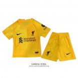 Camiseta Liverpool Portero Nino 2021/2022 Amarillo