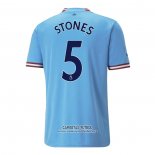 Camiseta Manchester City Jugador Stones Primera 2022/2023