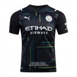 Camiseta Manchester City Portero 2021/2022 Negro