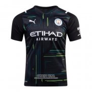 Camiseta Manchester City Portero 2021/2022 Negro