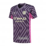 Camiseta Manchester City Portero 2023/2024 Purpura
